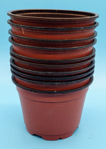 4" Plastic Pots [SET of 10]