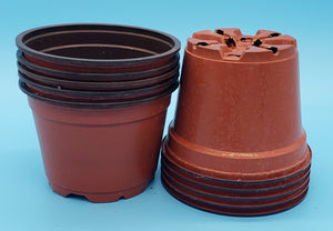 4" Plastic Pots [SET of 10]